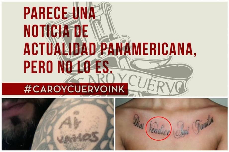 Estos son los primeros tatuajes que corregirá el Caro y Cuervo