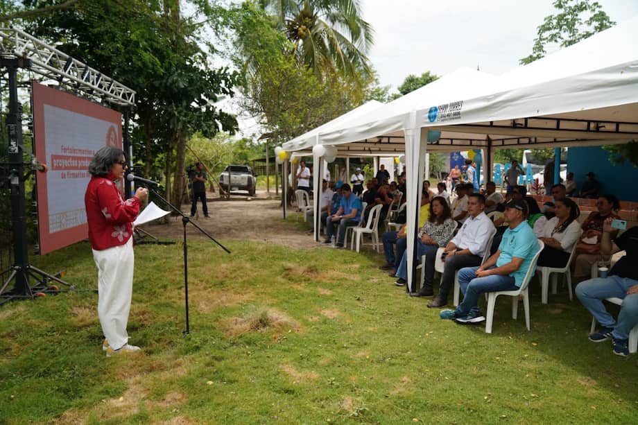 En Fortul, Arauca, la Agencia para la Reincorporación fortaleció 25 proyectos productivos colectivos de firmantes de paz.