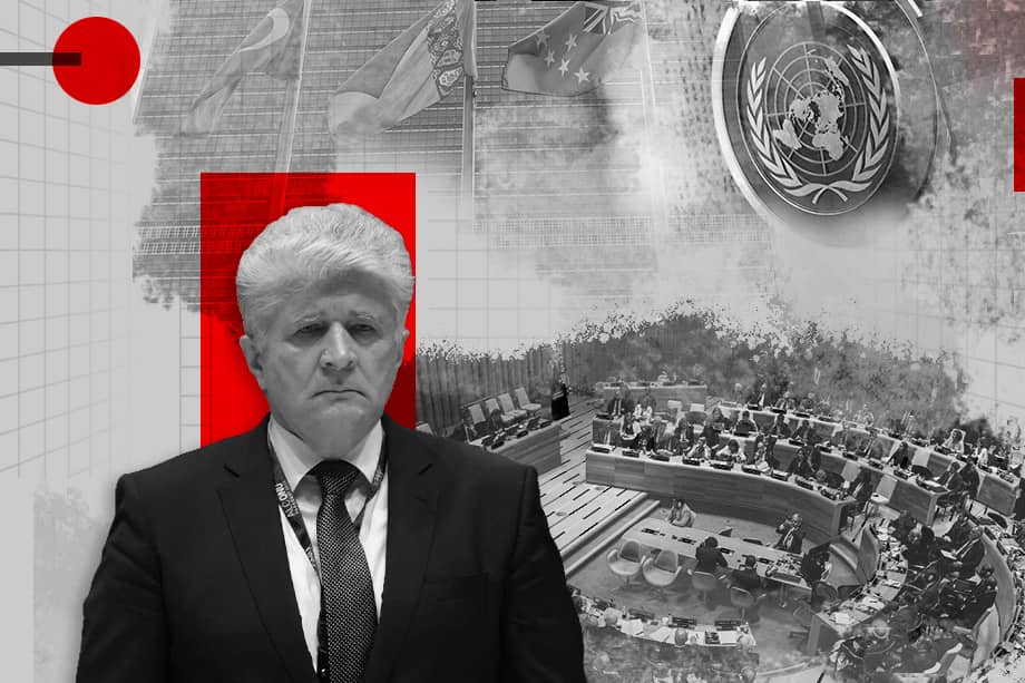 Miroslav Jenča, diplomático eslovaco y nuevo jefe de la Misión de Verificación de las Naciones Unidas.