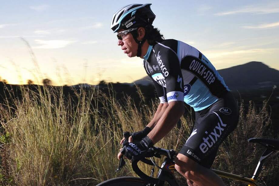 Rigoberto Urán, pedalista anioqueño del Etixx Quick-Step. Foto: etixx-quickstep.com