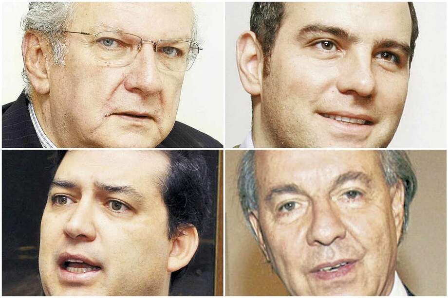Respectivamente Rodrigo Jaramillo, Tomás Jaramillo, Juan Carlos Ortiz y Víctor Maldonado./ Archivo