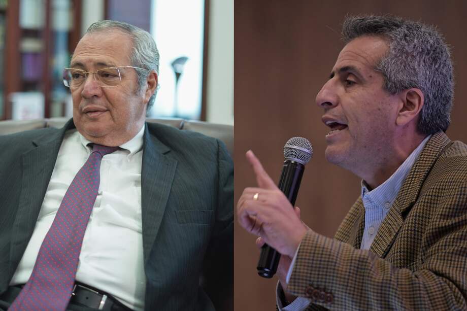 Choque entre el presidente del Senado, Iván Name, y el ministro del Interior, Luis Fernando Velasco.