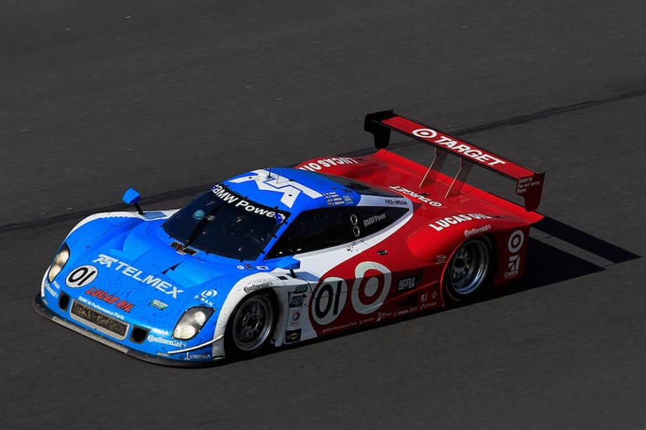 Juan Pablo Montoya a bordo del auto número 01 del equipo Chip Ganassi Racing.