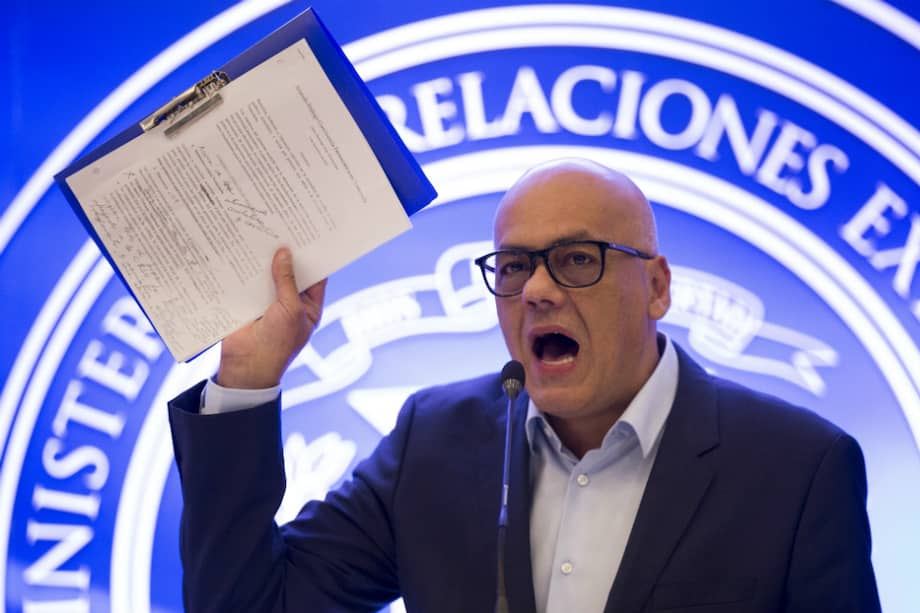 El ministro de Comunicación de Venezuela, Jorge Rodríguez. / EFE