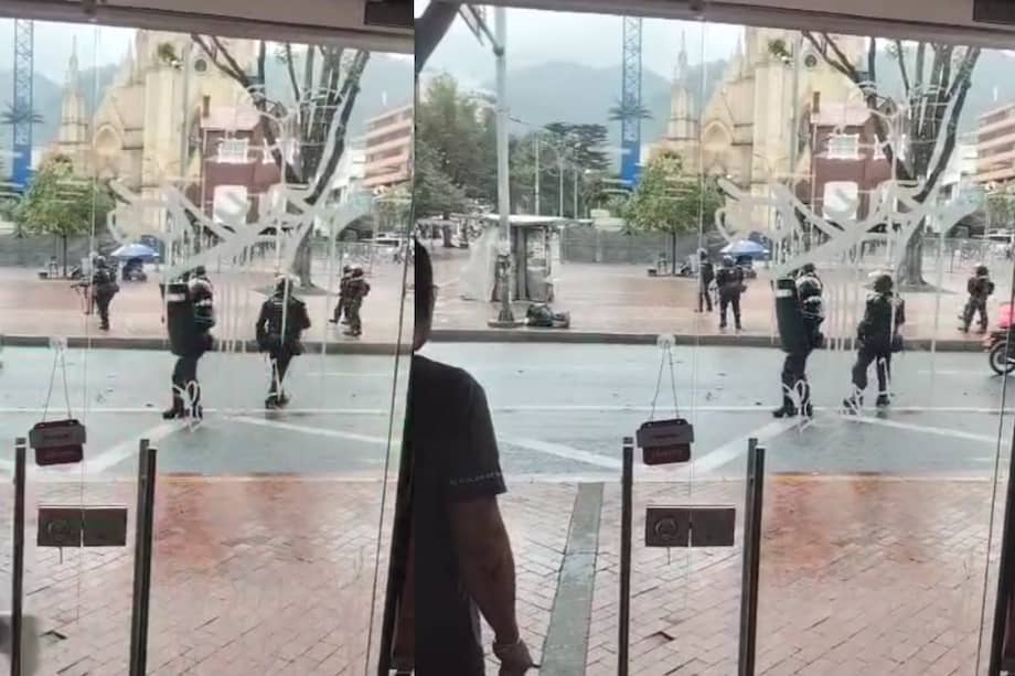 Comerciantes se enfrentan con la UNDMO tras operativo de la DIAN