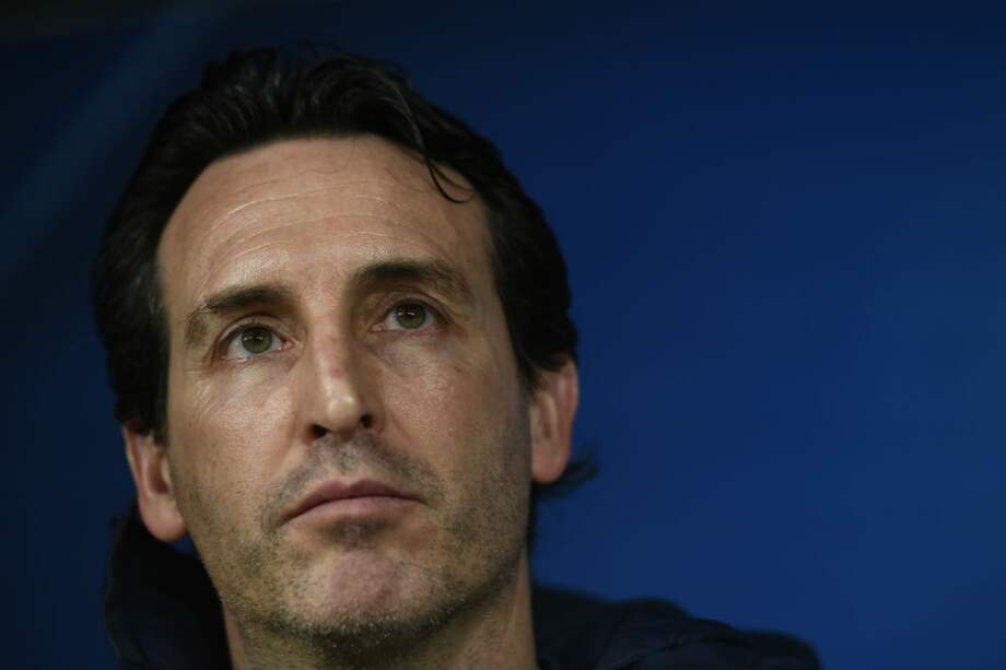 Unai Emery, entrenador del París Saint Germain. / AFP