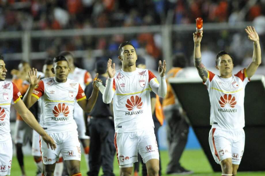 Independiente Santa Fe logró una importante victoria en Avellaneda. Foto: AFP