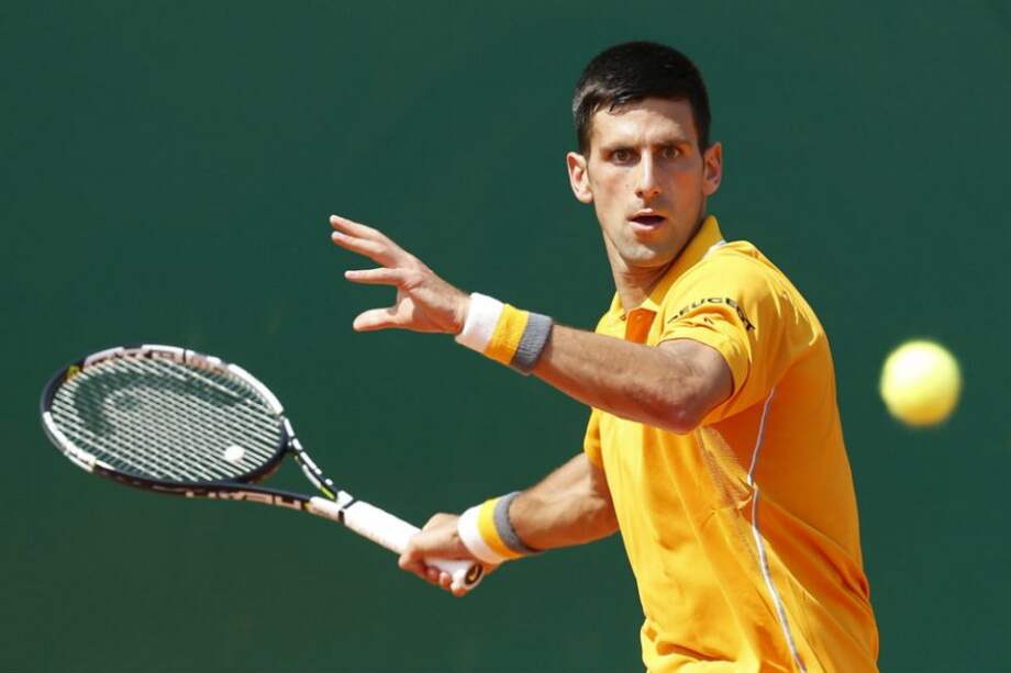 Novak Djokovic en su participación en el Masters 1000 de Monte Carlo. Foto: EFE