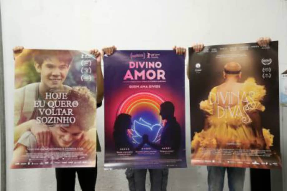 Estas son algunas de las películas que se proyectaran en la exposición "Censura en cartelera", que retrata algunos temas provocadores y espinosos para el Gobierno actual de Brasil. / EFE