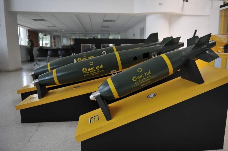 En 2008 Colombia empezó a fabricar sus propias bombas. Desde entonces Indumil ha construido unas 12.000. / Gustavo Torrijos - El Espectador