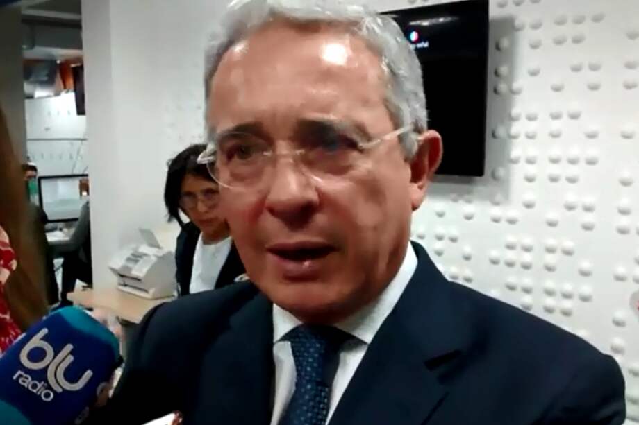 Álvaro Uribe Vélez, senador por el Centro Democrático.