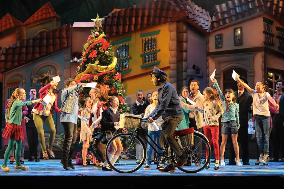 Cartas a Papá Noel, obra realizada en el teatro Colsubsidio en Bogotá.