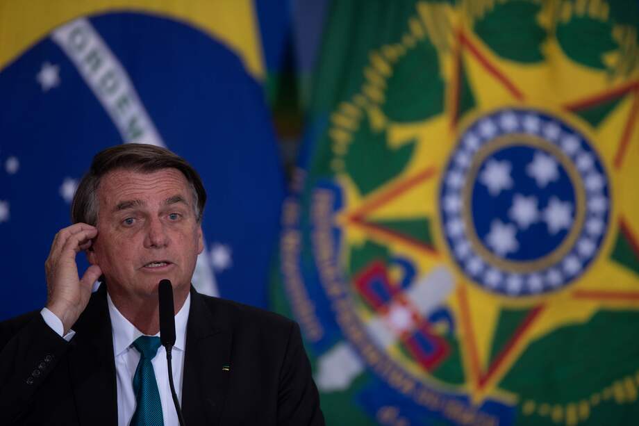Jair Bolsonaro, presidente de Brasil.