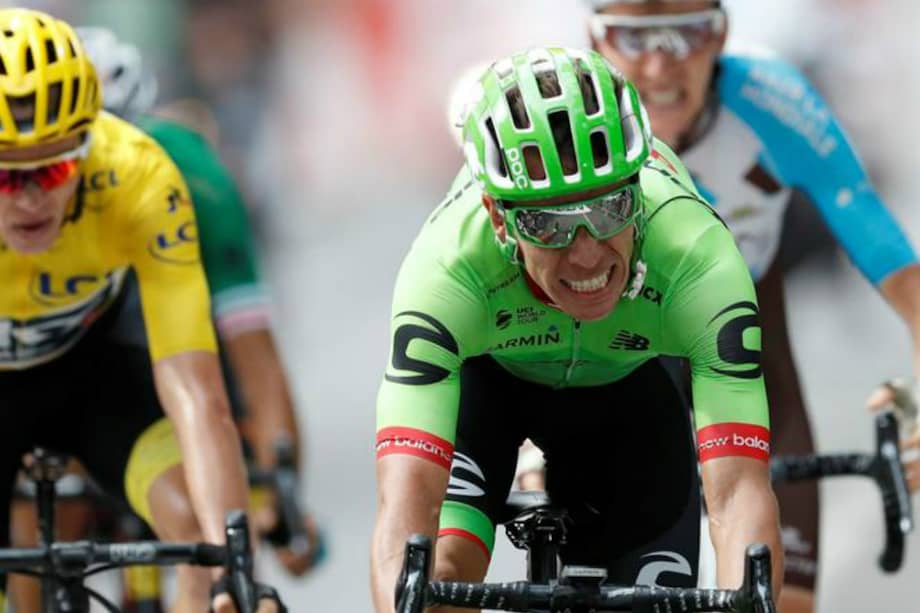 Rigoberto Urán, el mejor colombiano en el Tour de Francia 2017. / EFE