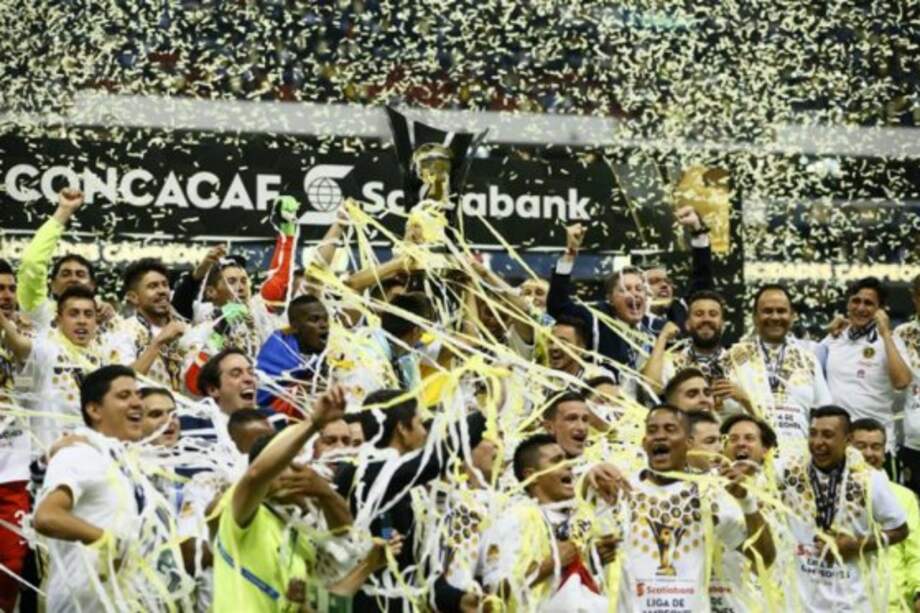 América de México, campeón de la Concachampions. Foto: AFP