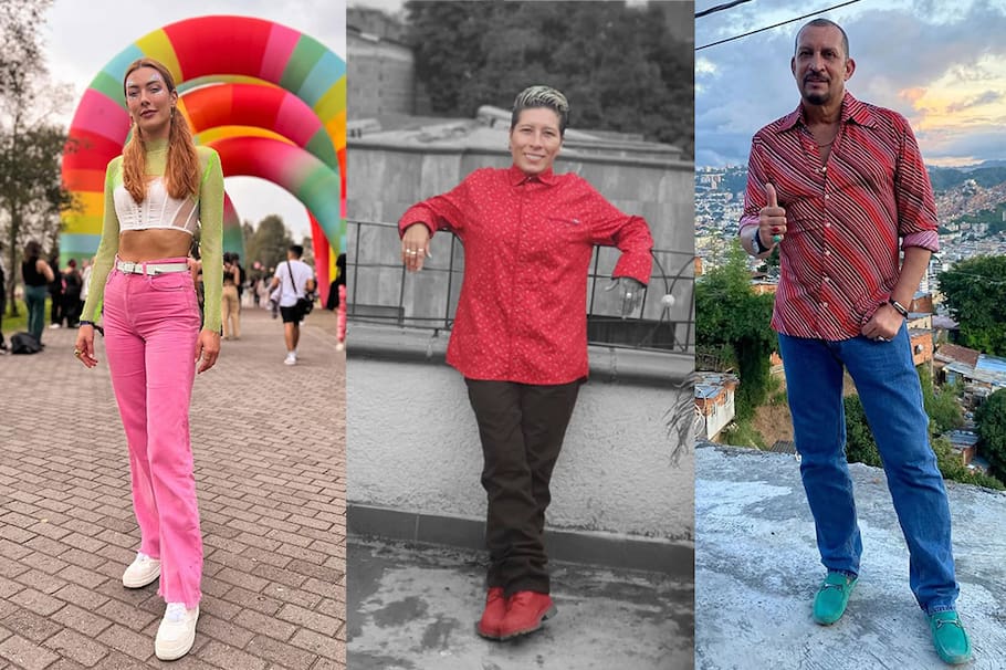 Norma Nivia, Lady Tabares y el Flaco Solórzano de 'La casa de los famosos'.