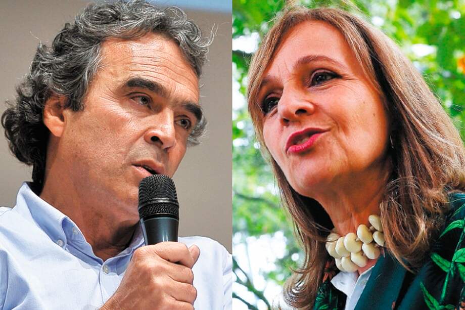 Sergio Fajardo y Ángela María Robledo.