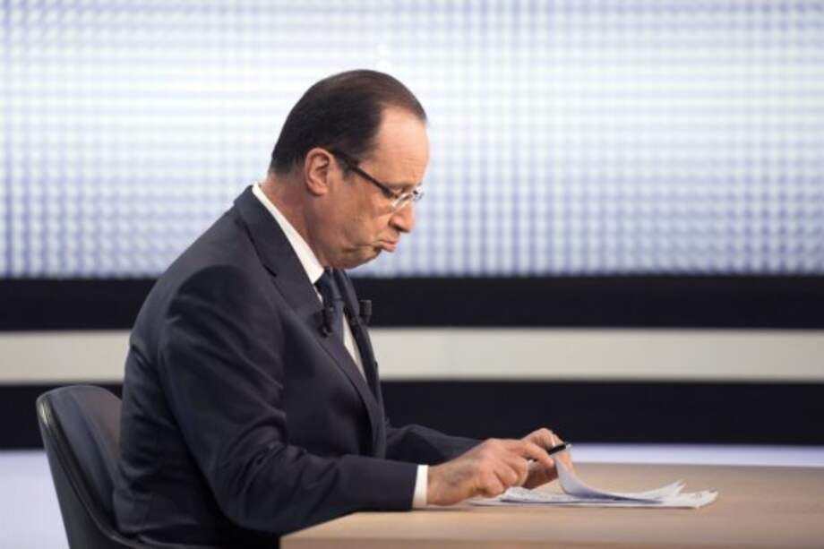 François Hollande, presidente de Francia/ AFP