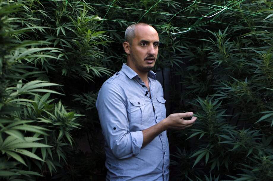 El miembro del club Cluc (Cultivando la Libertad Uruguay Crece), Diego Pieri / EFE