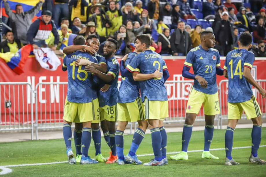 Colombia ganó en Estados Unidos con un gol de Mateus Uribe. / @FCFSeleccionCol