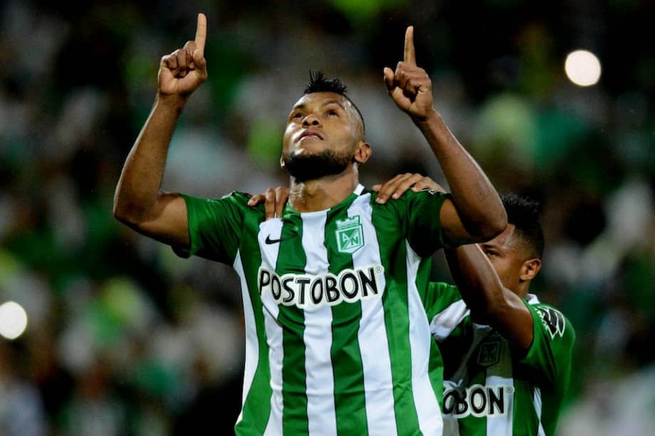 Miguel ´+Angel Borja ha sumado 39 goles en lo que va de 2016. Foto: AFP