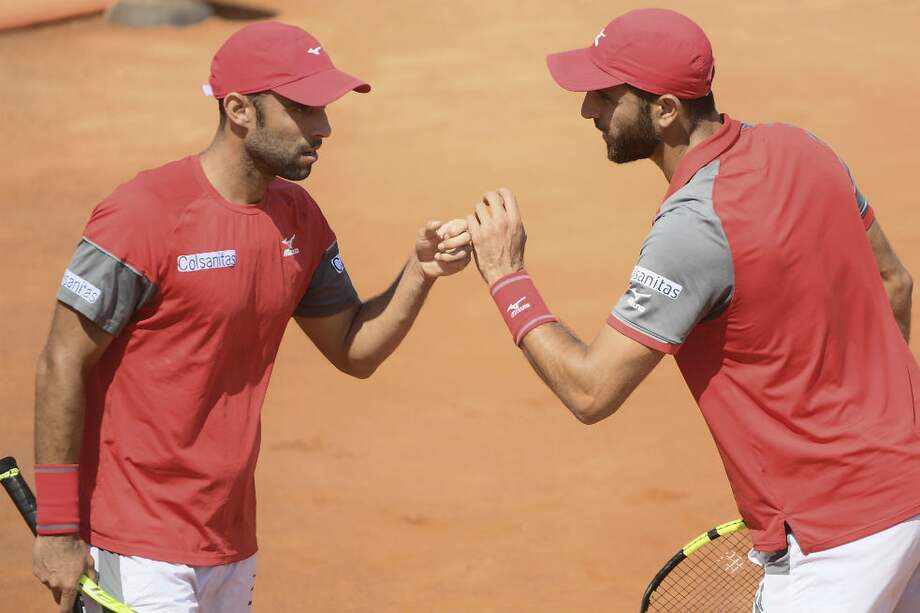 Cabal (izqu.) y Farah defienden las semifinales alcanzadas el año pasado. / AFP