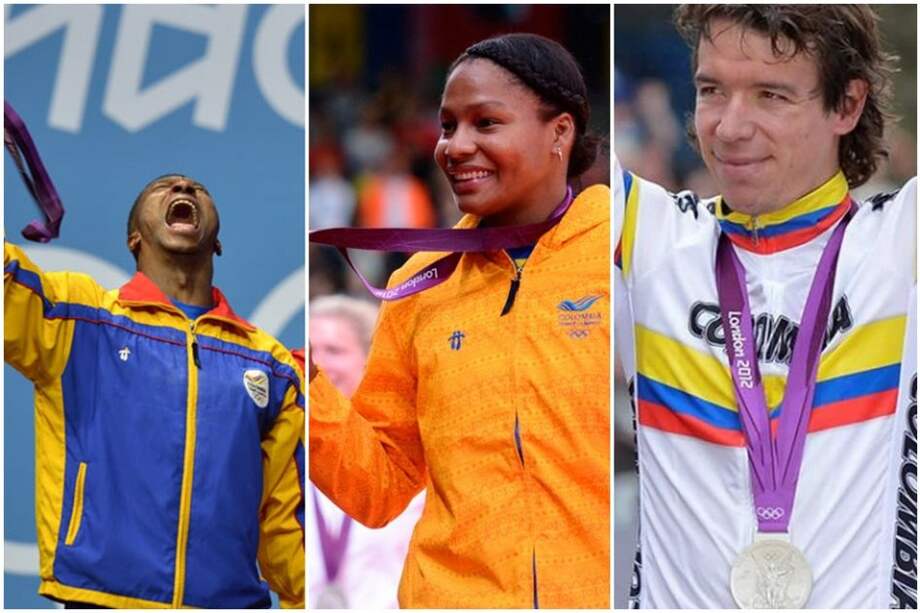 Pesas, ciclismo y judo los deportes que le han dado medalla a Colombia en los Olímpicos de Londres.