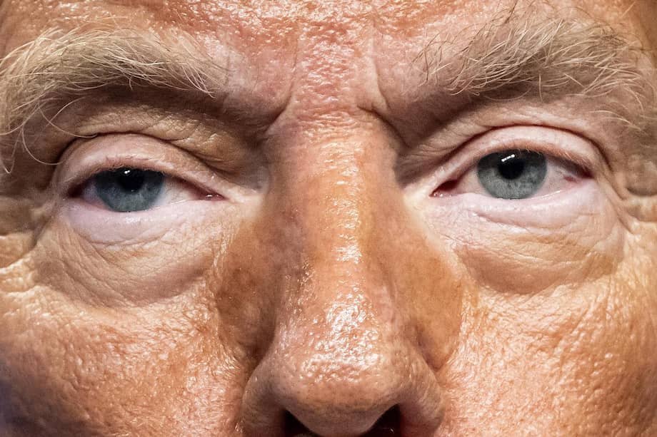 The Hague (Netherlands), 04/12/2025.- US President Donald J. Trump speaks during a press conference after the NATO Summit at the World Forum in The Hague, The Netherlands, 25 June. (Países Bajos; Holanda, La Haya) EFE/EPA/REMKO DE WAAL