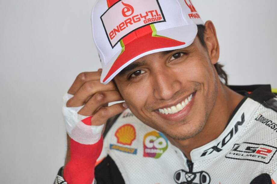Yonny Hernández, piloto del Pramac Racing Team