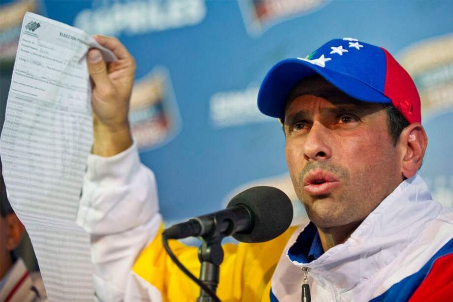 Capriles pide formalmente impugnar elecciones en Venezuela