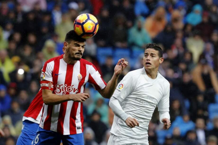 James Rodríguez, mediocampista del Real Madrid. Foto: AFP