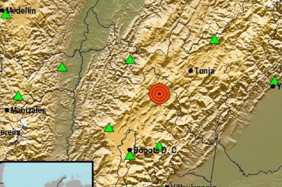 Temblor hoy: sismo de 3,7 grados de magnitud se registró en Cucunubá, Cundinamarca.