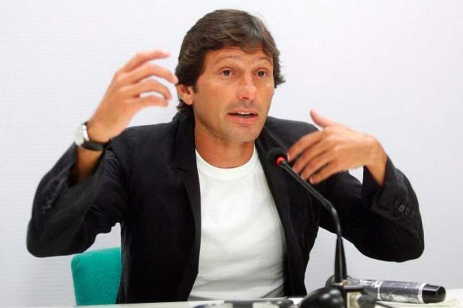 El director deportivo del París Saint-Germain (PSG), el exjugador brasileño Leonardo.