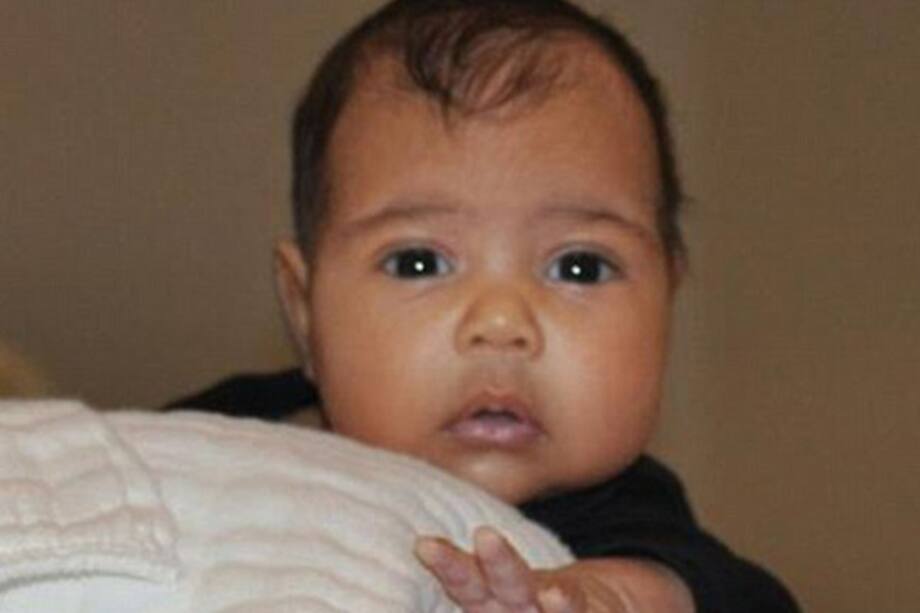 Por fin se conoce a la pequeña North West