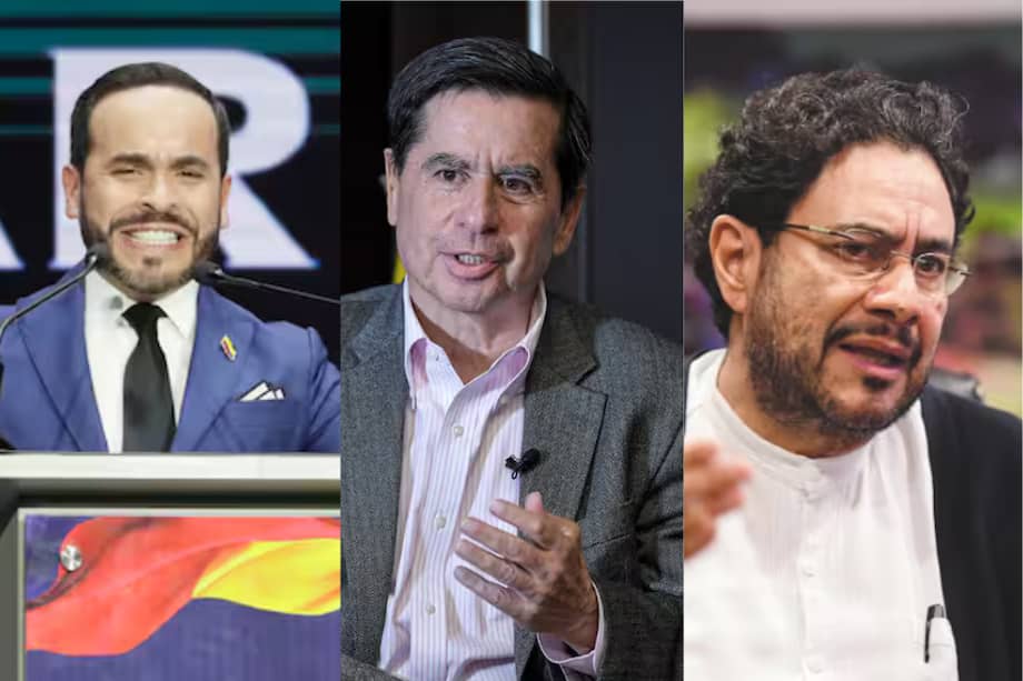 Los candidatos Abelardo de la Espriella, Juan Fernando Cristo e Iván Cepeda representan orillas distintas del debate electoral actual.