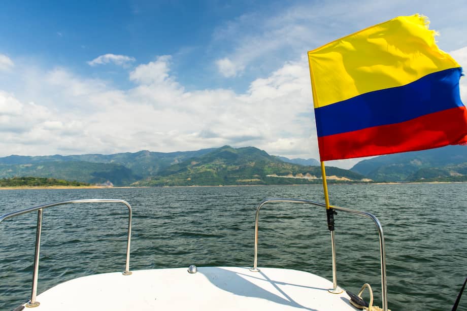 El embalse fue creado hace diez años como parte de un proyecto hidroeléctrico.