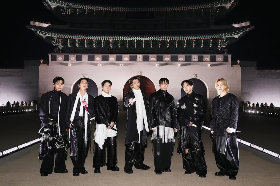 Integrantes de BTS, banda surcoreana.