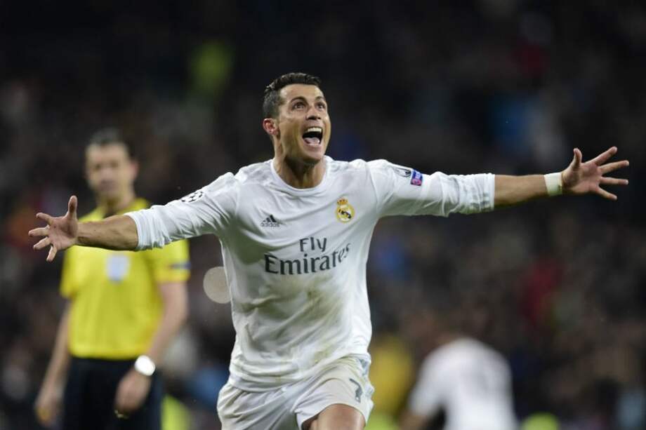 Cristiano Ronaldo, delantero del Real Madrid. Foto: AFP