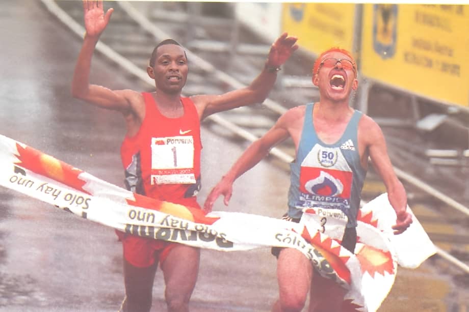 El bogotano José Alirio Carrasco es el único colombiano que ha ganado la Media Maratón de Bogotá.