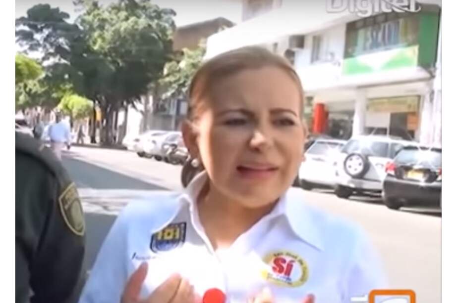 Sandra Roa, subsecretaria de gobierno de Cúcuta / Captura de video