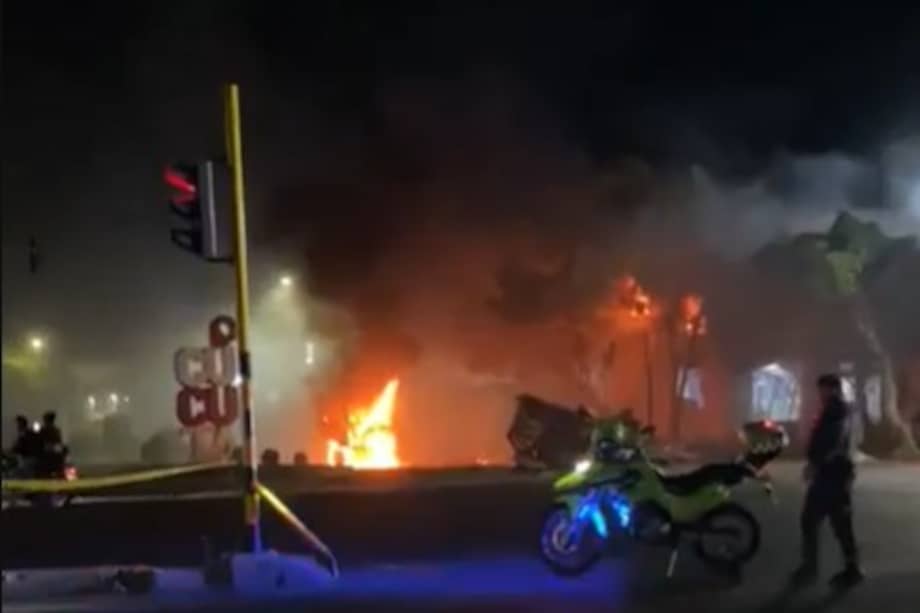 Videos muestran el caos que se vivió en Norte de Santander por cuenta de explosivos.