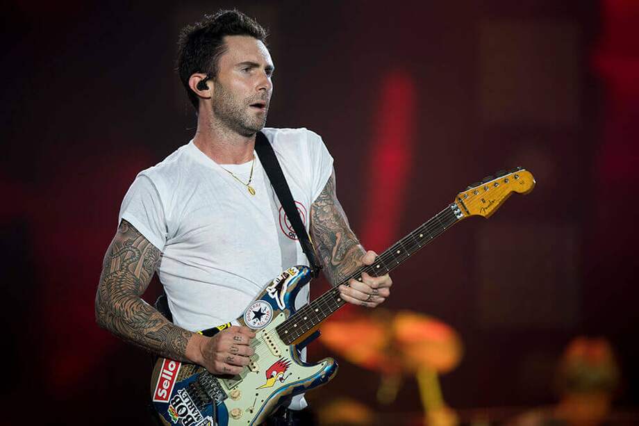 Adam Levine, vocalista de Maroon 5. / AFP