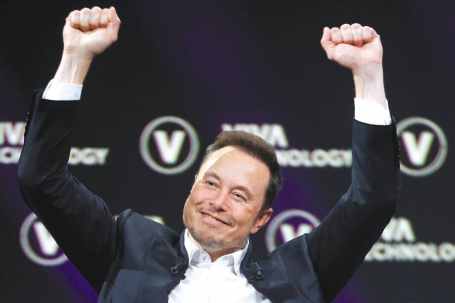 Elon Musk, director ejecutivo de compañías como Tesla, SpaceX y X (antes Twitter).