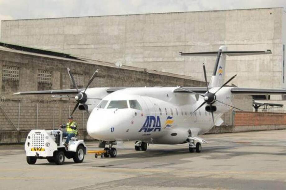 Aviones de ADA estarán en tierra desde este viernes. / Cuenta de Twitter @ADA_AERO