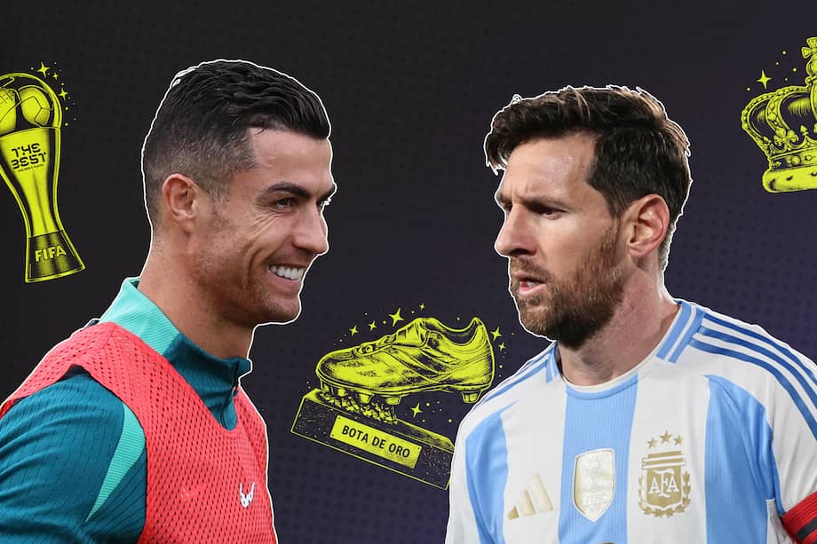 Messi y Cristiano Ronaldo han marcado el dominio del fútbol mundial en los últimos 20 años.