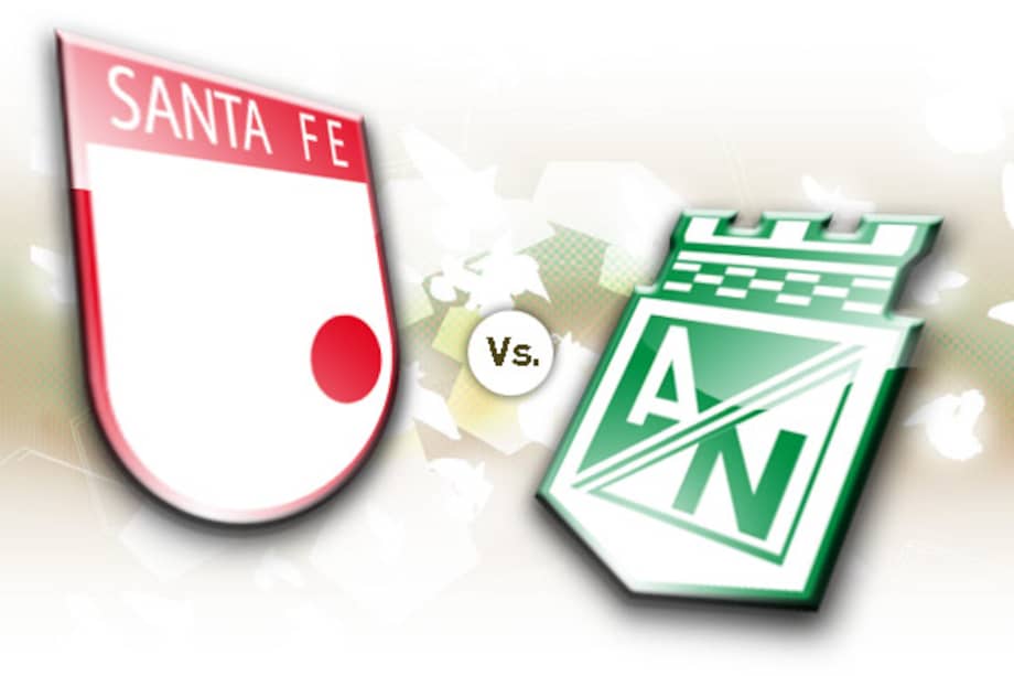 Santa Fe vs. Atlético Nacional, duelo de supercampeones