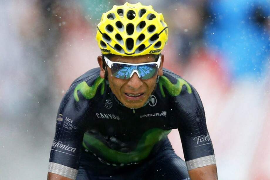 Nairo Quintana durante la penúltima etapa del Tour de Francia 2016. / EFE