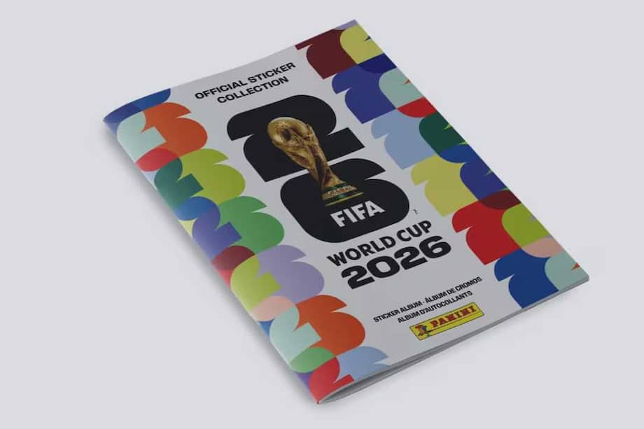 Esta es la portada del nuevo álbum Panini de la Copa Mundial de la FIFA Estados Unidos, México y Canadá 2026.