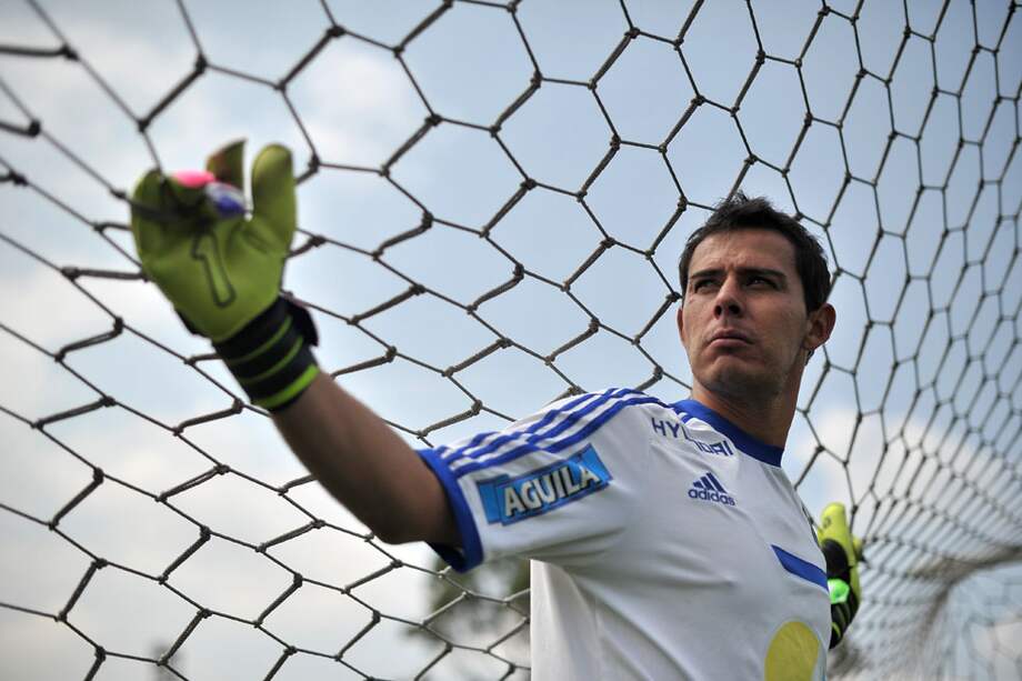 Luis Delgado se ha consolidado como el arquero titular de Millonarios, por encima de Nelson Ramos. / Andrés Torres - El Espectador