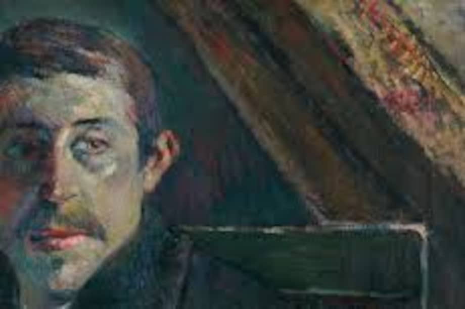 Imagen de uno de los autorretratos de Paul Gauguin, pintado en 1885. / Cortesía